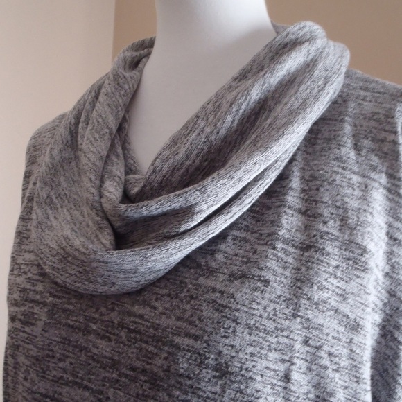 Olivia Moon Cowl Neck Dolman Sleeve Top (Oversized) - Picture 2 of 8